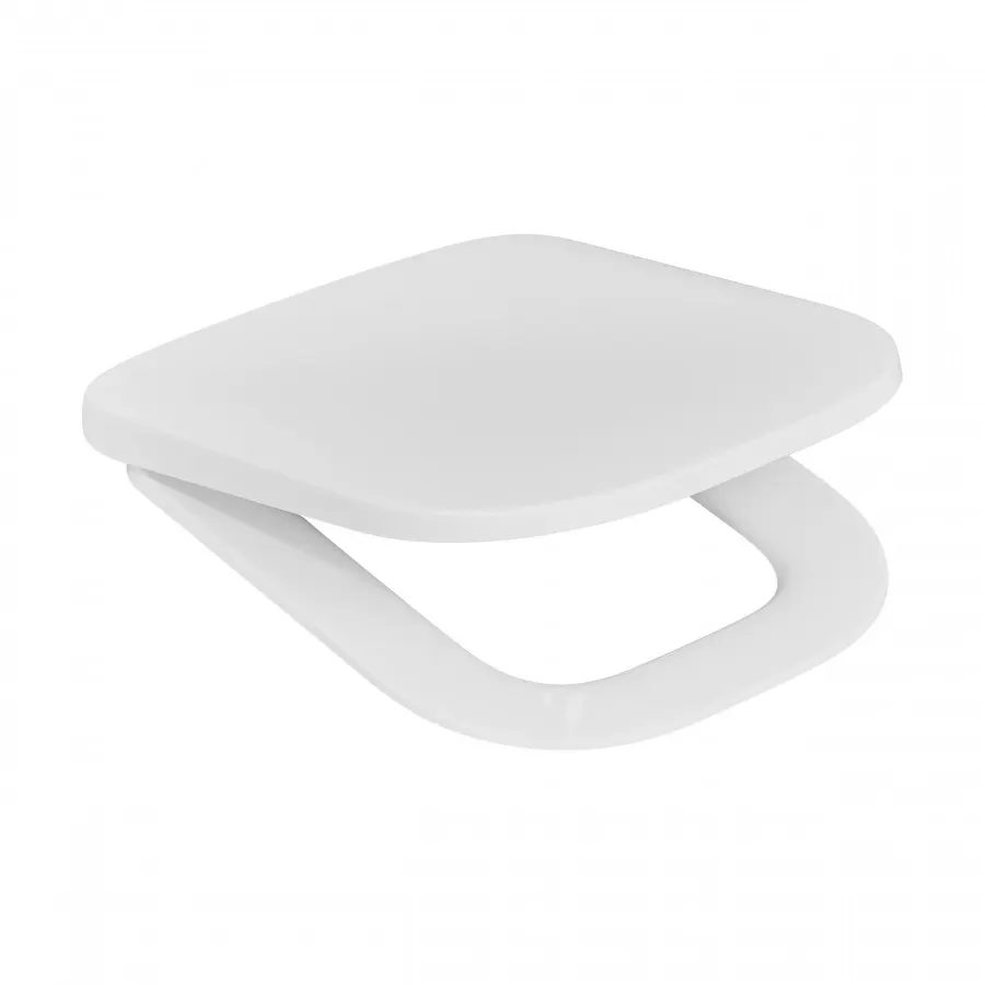 GAP (нап., подв., пристав.)/GAP CLEAN RIM (подв.) Сиденье тонкое дюроп.Soft Close. ROCA 7801472001 — фото 1, Сиденья для унитаза