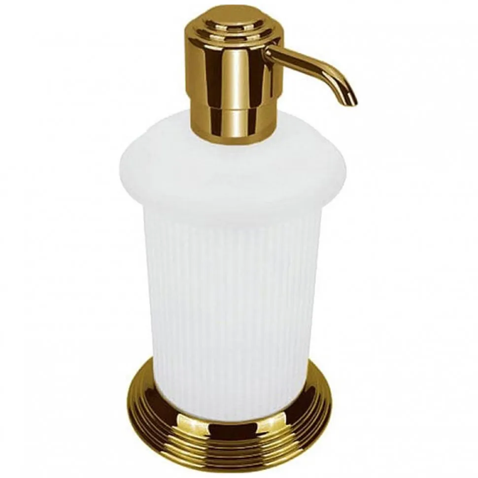 Дозатор COLOMBO DESIGN HERMITAGE B9336.OA настольный цвет античная латунь — фото 1, Дозаторы