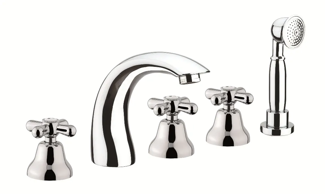 Товар: Смеситель на борт ванны Fiore MARGOT 26ZZ0608, бронза - фото 1 Смеситель на борт ванны Fiore MARGOT 26ZZ0608, бронза — фото 1, Смесители на борт ванны