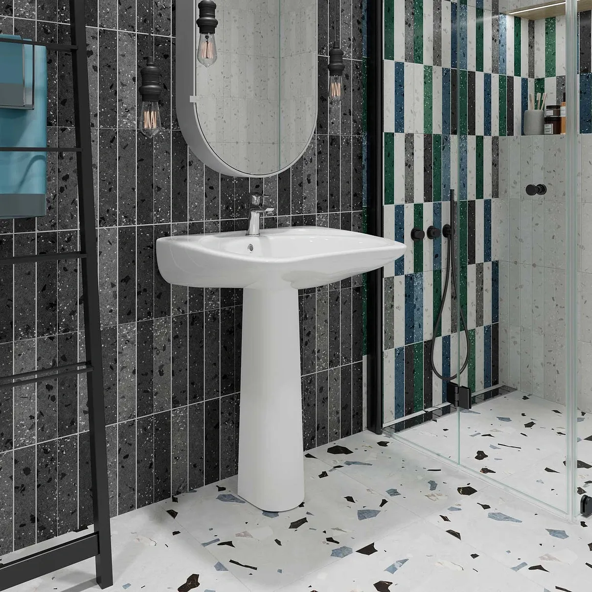 Товар: Раковина КЕРАМИН ИНКЛЮЖН 60 белый глянец CDB00021472 (4810531139010) - фото 4 Раковина КЕРАМИН ИНКЛЮЖН 60 белый глянец CDB00021472 (4810531139010) — фото 4, Раковины