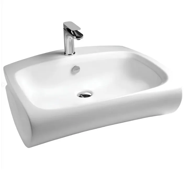 Раковина Artceram Hi Line подвесная отверстия для смесителя одно цвет белый HIL004 01 00 — фото 3, Раковины подвесные