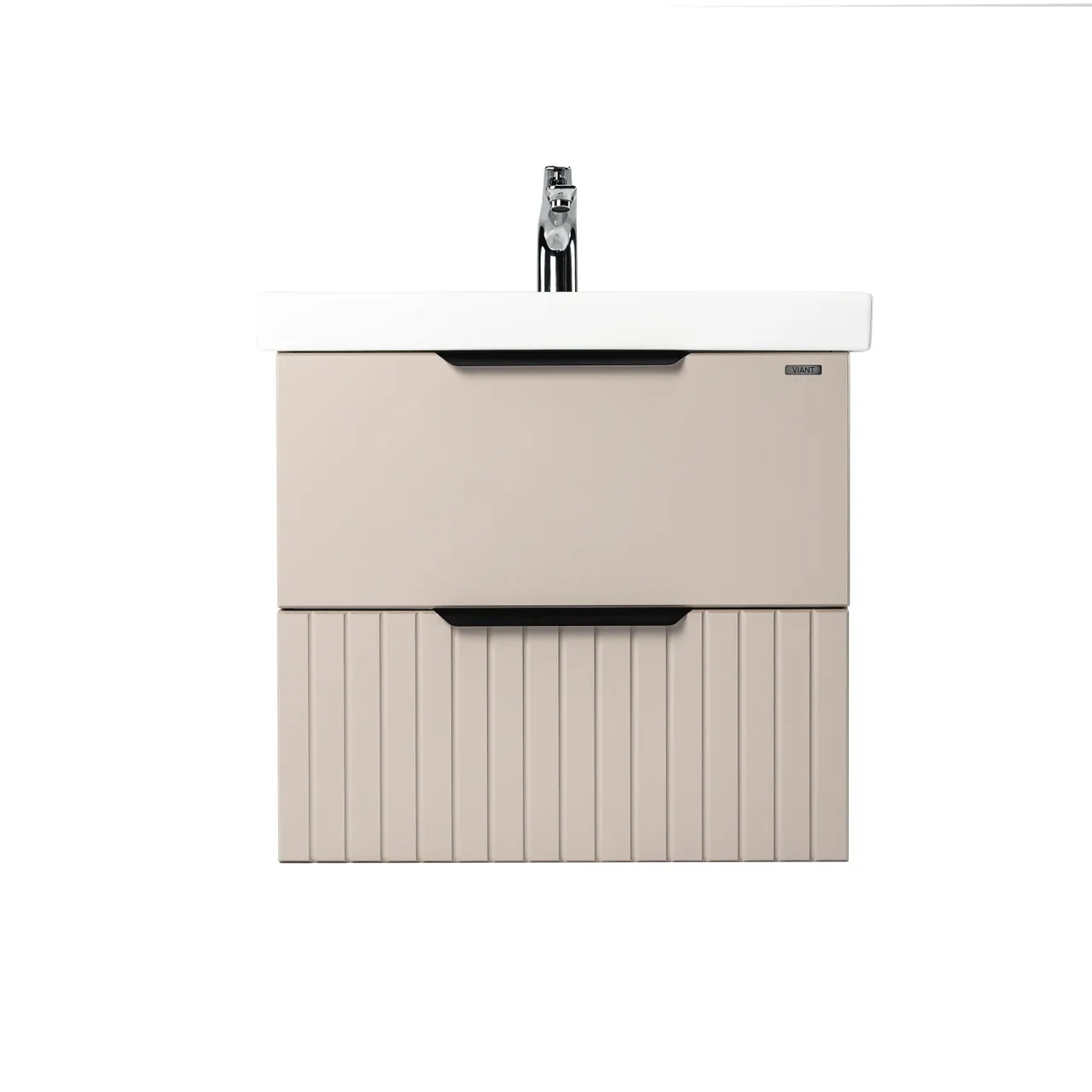 Товар: Тумба под раковину VIANT СИЦИЛИЯ 60 подвесная капучино (VSIC60MDCAP-T2YP) - фото 2 Тумба под раковину VIANT СИЦИЛИЯ 60 подвесная капучино (VSIC60MDCAP-T2YP) — фото 2, Тумбы под раковину