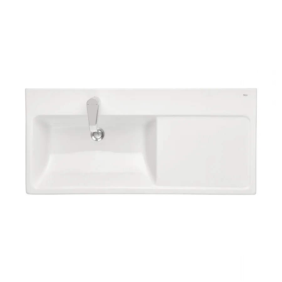 GAP PLUS Мебельная раковина 100, с увеличенной высотой бортика, левая 73270MB004 — фото 4, Раковины