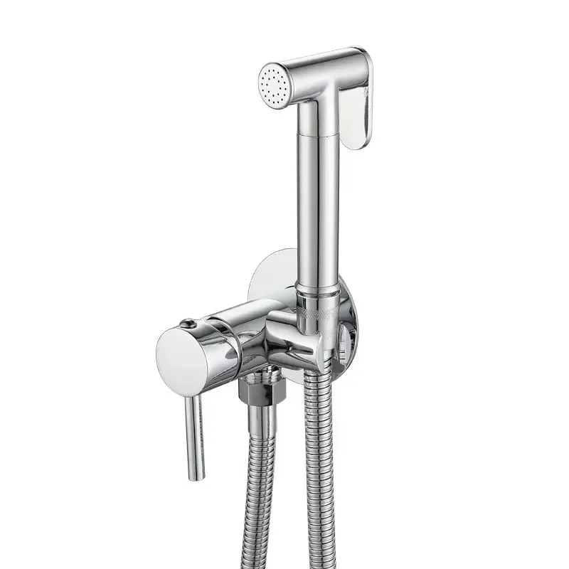 Гигиенический душ со смесителем Maretti Eleganza EN30RV64, хром — фото 1, Гигиенические души