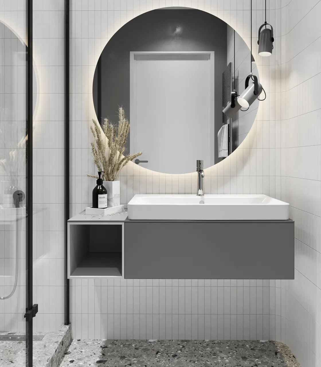 Товар: Раковина SANTEK Адриана 70 мебельная белый (WH501628) - фото 4 Раковина SANTEK Адриана 70 мебельная белый (WH501628) — фото 4, Раковины подвесные