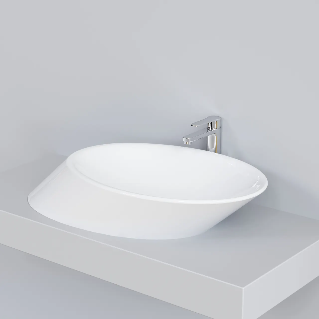 Товар: Раковина Ambassador Ritz 236T20002 (720*400*140) БЕЛАЯ - фото 4 Раковина Ambassador Ritz 236T20002 (720*400*140) БЕЛАЯ — фото 4, Раковины