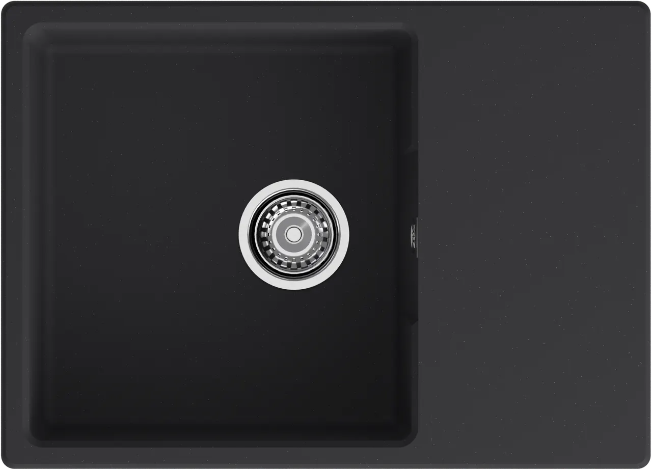 Товар: GRANFEST Мойка URBAN 668L 1-чаша+крыло 680*490мм черный арт.GF-UR- 668L черный - фото 3 GRANFEST Мойка URBAN 668L 1-чаша+крыло 680*490мм черный арт.GF-UR- 668L черный — фото 3, Кухонные мойки