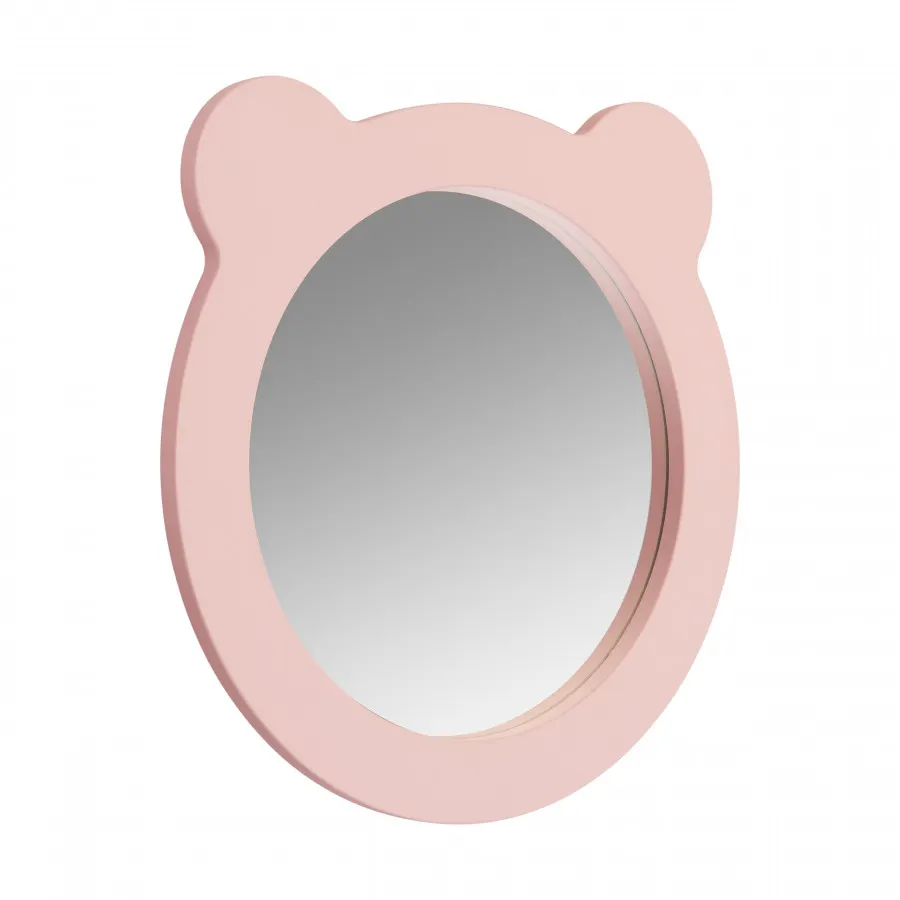 Товар: Зеркало КАСПЕР МИШКА , круглое, розовый матовый 1A283302CR1E0 - фото 2 Зеркало КАСПЕР МИШКА , круглое, розовый матовый 1A283302CR1E0 — фото 2, Зеркала в ванную комнату