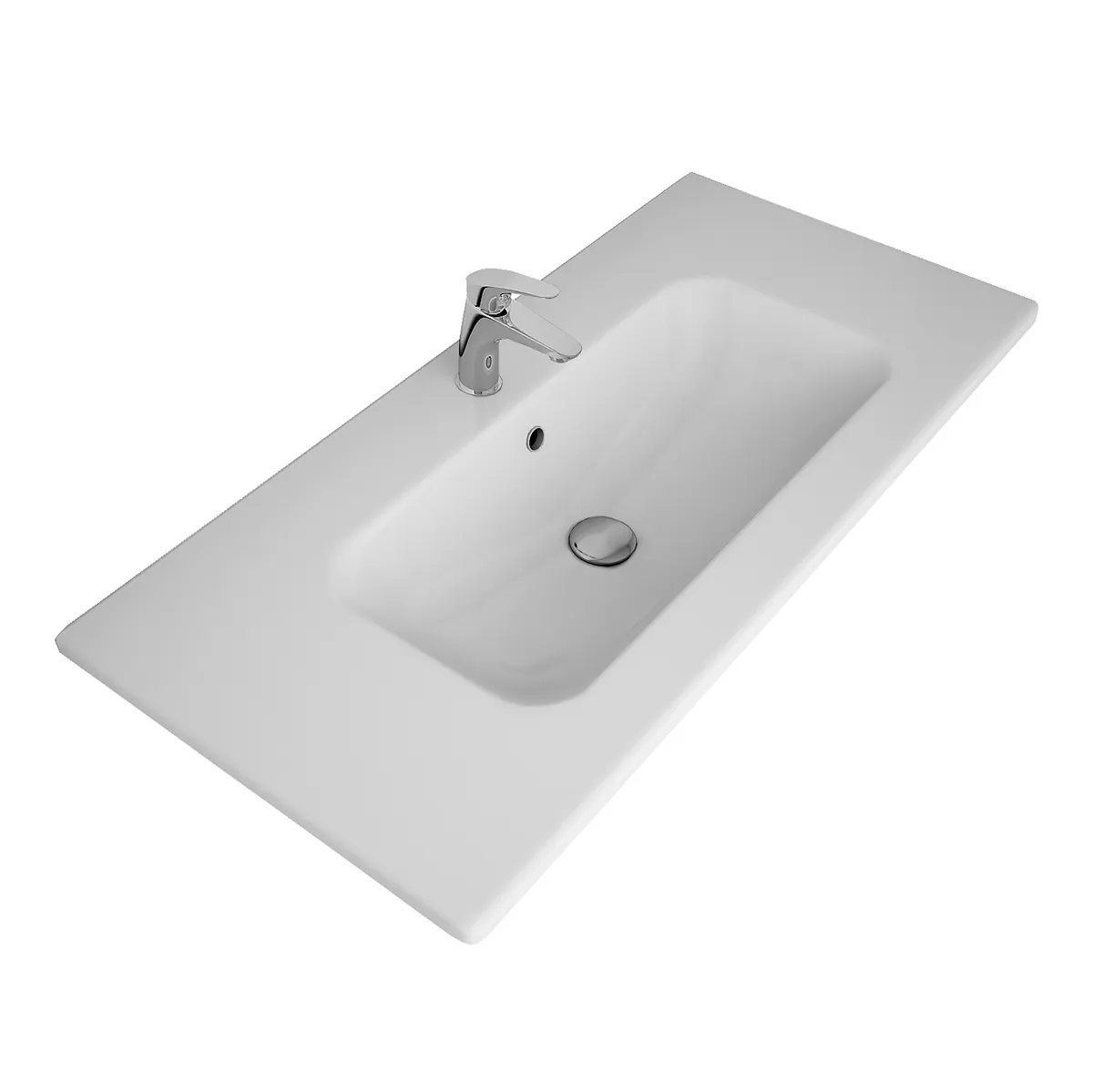 Раковина керамическая "Эйфория-100" 641235 — фото 5, Раковины