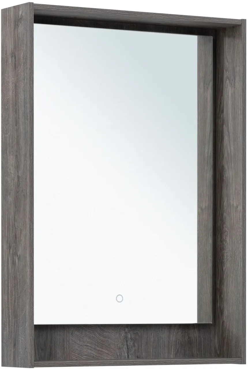 Зеркало Aquanet Милан 60 дуб рошелье 00336393 — фото 1, Зеркала в ванную комнату