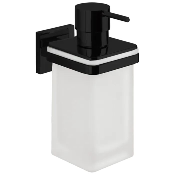 Товар: Дозатор COLOMBO DESIGN BASICQ B9337.NM настенный цвет черный матовый - фото 3 Дозатор COLOMBO DESIGN BASICQ B9337.NM настенный цвет черный матовый — фото 3, Дозаторы