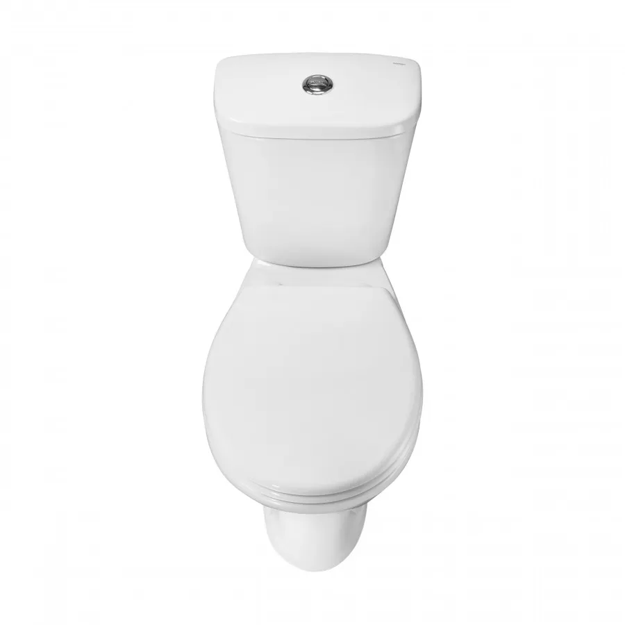 Товар: Унитаз-компакт "Pro" горизонтальный выпуск, с 1-режимной кнопочной арматурой и сиденьем полипропилен 1P2155S0000BF - фото 1 Унитаз-компакт "Pro" горизонтальный выпуск, с 1-режимной кнопочной арматурой и сиденьем полипропилен 1P2155S0000BF — фото 1, Напольные унитазы