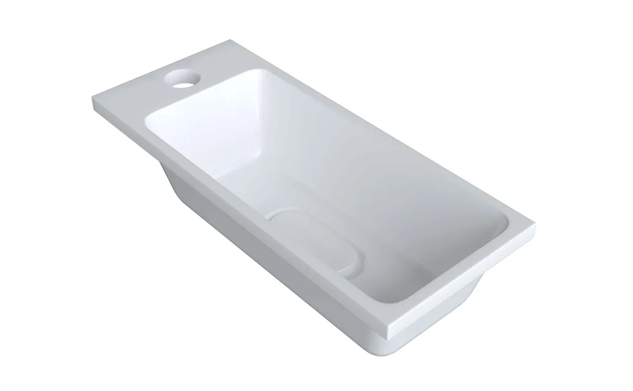 Товар: Раковина мебельная и на столешницу Modul 50 4627173210607 - фото 3 Раковина мебельная и на столешницу Modul 50 4627173210607 — фото 3, Раковины накладные