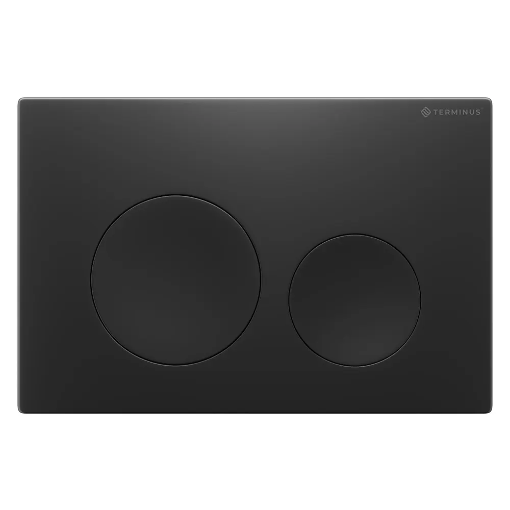 Товар: Клавиша смыва Terminus 62K24х16B, черный - фото 1 Клавиша смыва Terminus 62K24х16B, черный — фото 1, Кнопки смыва