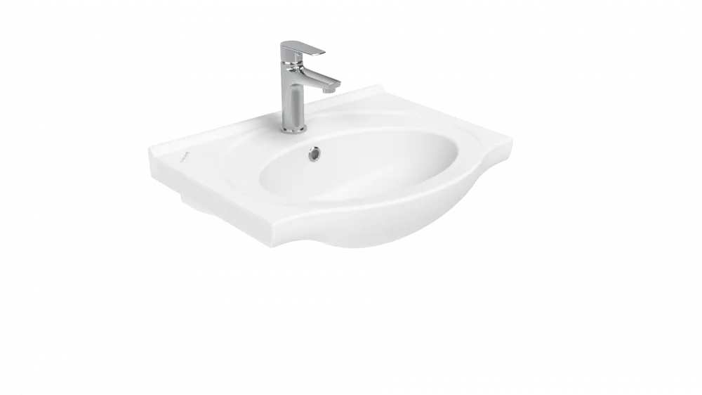 Товар: CREAVIT Раковина мебельная/подвесная (55 см) ET155.00000 ET155-00CB00E-0000 - фото 1 CREAVIT Раковина мебельная/подвесная (55 см) ET155.00000 ET155-00CB00E-0000 — фото 1, Раковины подвесные