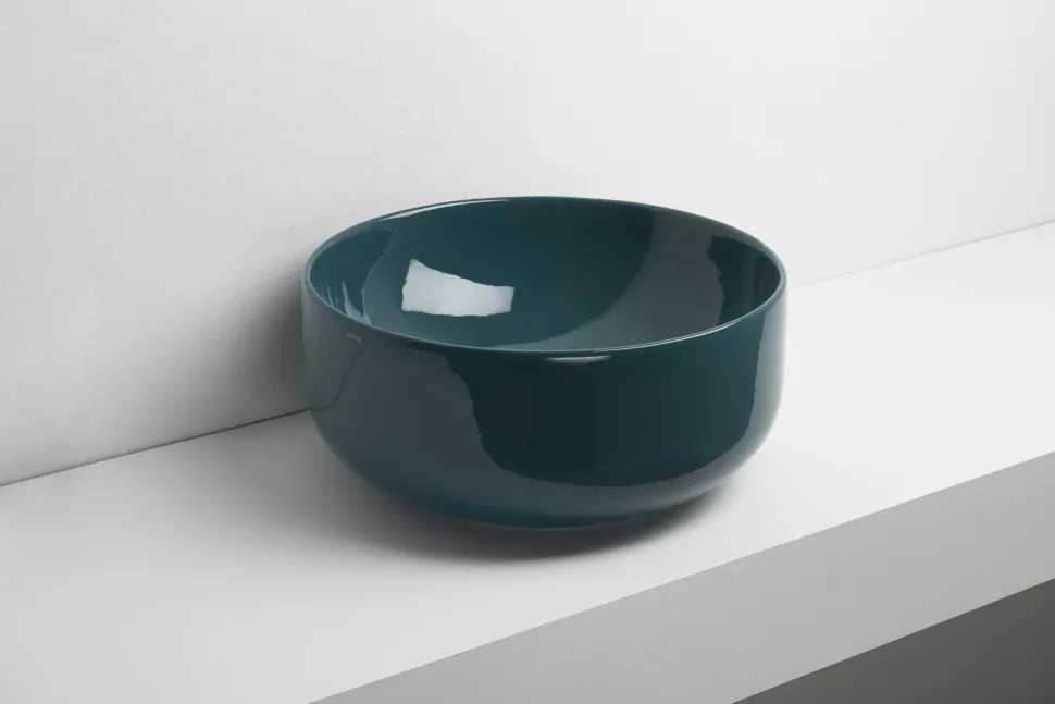 Раковина SIMAS BALLOON накладная без отверстий цвет белый BA01 — фото 6, Раковины накладные