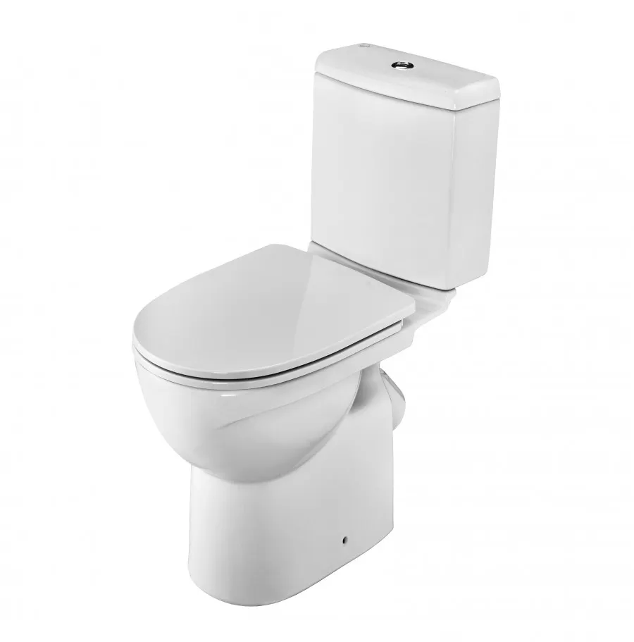 ЮНИОН Унитаз-компакт, косой вып, 2-х р. арм. Oli, сид. дюр. Soft-close, Clip up (тонкое), САНТЕК 1WH302420 — фото 14, Напольные унитазы