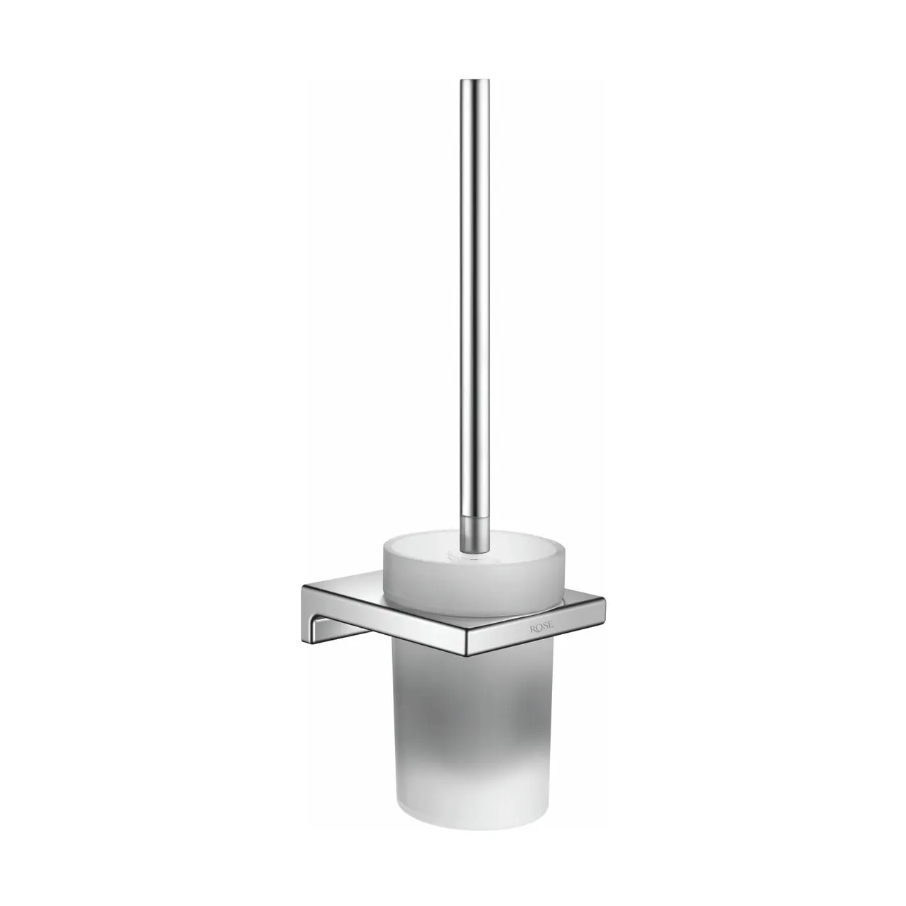 Ершик для унитаза Rose RG1800, хром — фото 1, Ершики для унитаза