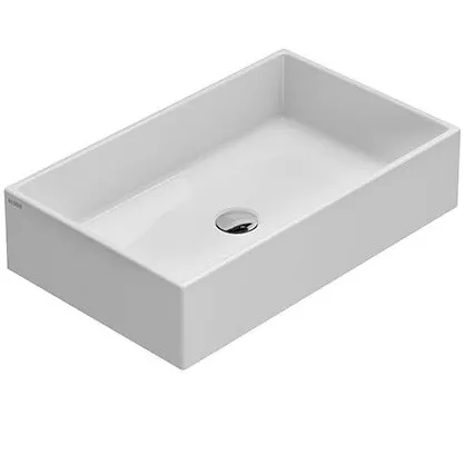 Товар: Раковина GLOBO FORTY3 на столешницу без отверстий цвет белый FO062BI - фото 1 Раковина GLOBO FORTY3 на столешницу без отверстий цвет белый FO062BI — фото 1, Раковины