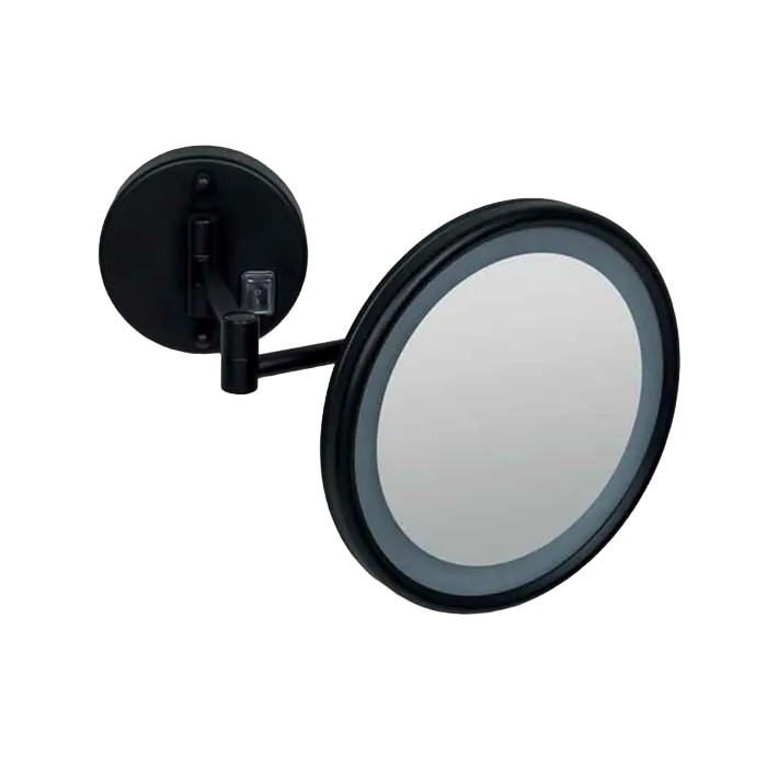 Товар: Косметическое зеркало COLOMBO DESIGN SPECCHI INGRANDITORI B9954.NE настенное с подсветкой увеличение 3 раза питание от сети цвет черный матовый - фото 3 Косметическое зеркало COLOMBO DESIGN SPECCHI INGRANDITORI B9954.NE настенное с подсветкой увеличение 3 раза питание от сети цвет черный матовый — фото 3, Зеркала в ванную комнату