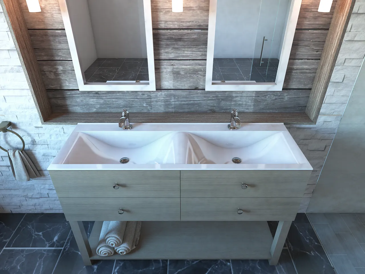 Товар: Раковина мебельная и на столешницу Pulsus 140 4627173210379 - фото 4 Раковина мебельная и на столешницу Pulsus 140 4627173210379 — фото 4, Раковины накладные