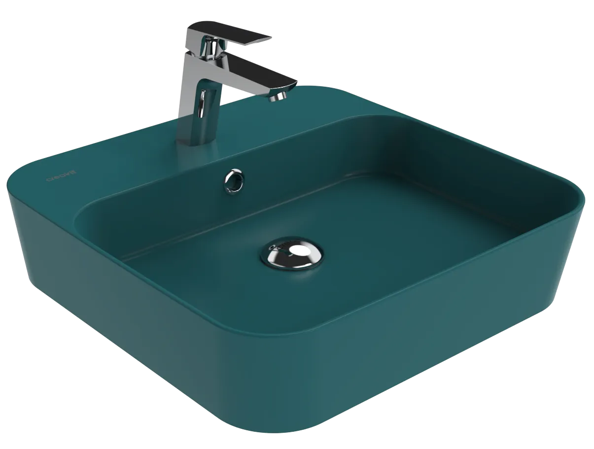 CREAVIT Раковина мебельная (45 см) LP046-00MT00E-0000 — фото 1, Раковины накладные