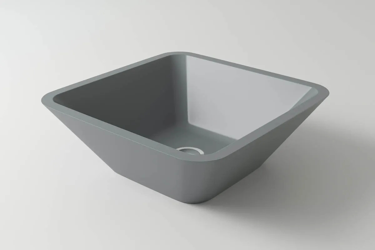 Раковина SATURNS Soft Rock Color 42,5 Х 42,5 RAL* 1.02.004.11.3 — фото 4, Раковины