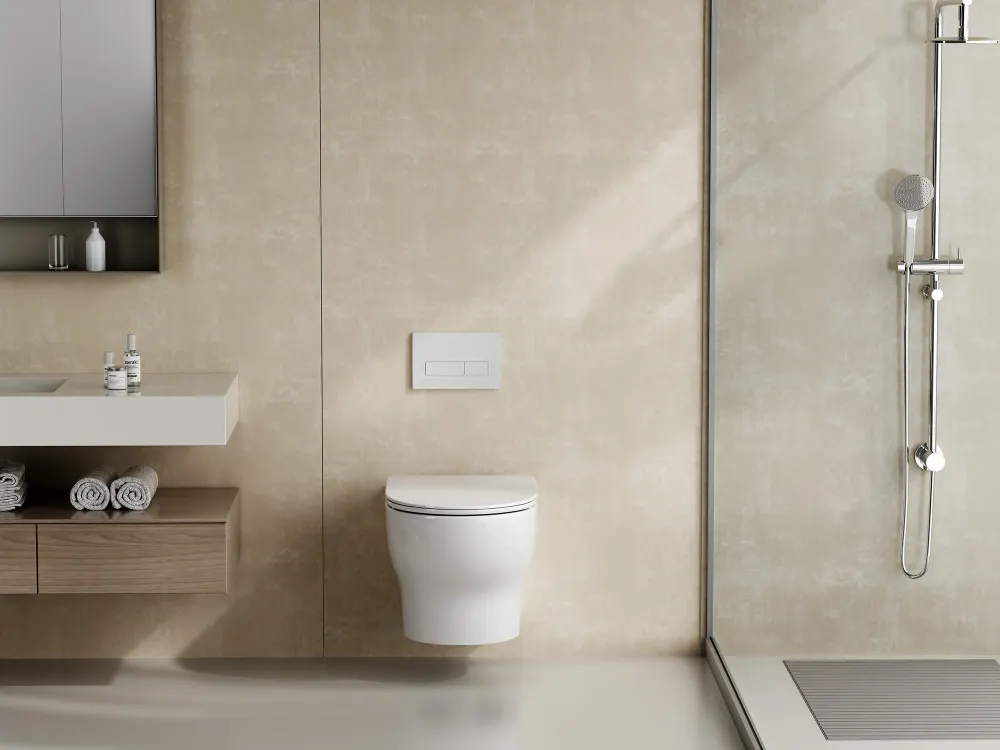 Товар: Унитаз ABBER Bequem AC1128 подвесной белый, безободковый, смыв торнадо - фото 4 Унитаз ABBER Bequem AC1128 подвесной белый, безободковый, смыв торнадо — фото 4, Подвесные унитазы