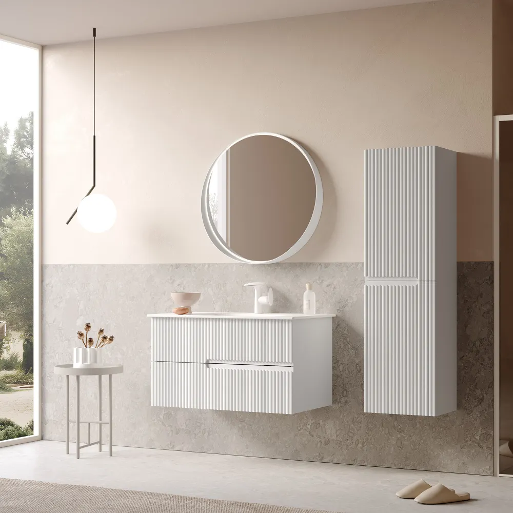 Товар: Зеркало ORKA Agora 75 белый матовый 3000069 - фото 1 Зеркало ORKA Agora 75 белый матовый 3000069 — фото 1, Зеркала в ванную комнату