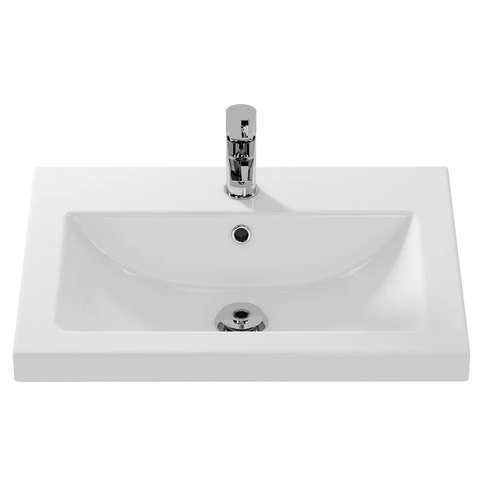 Товар: Раковина Cersanit Como UM-COM60/1, 60 см - фото 3 Раковина Cersanit Como UM-COM60/1, 60 см — фото 3, Раковины