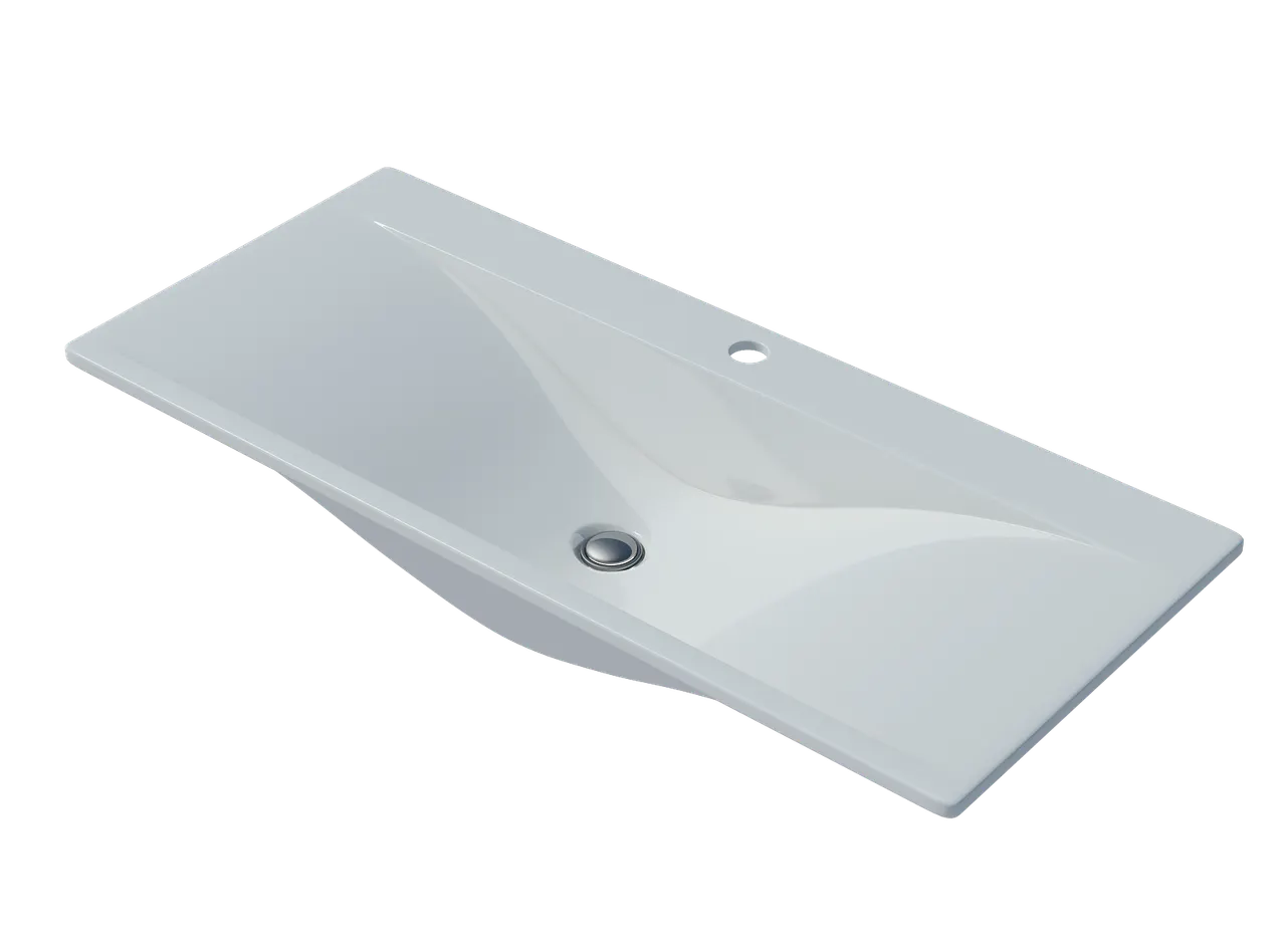 Раковина мебельная и на столешницу Pulsus 100 4627173210713 — фото 1, Раковины накладные