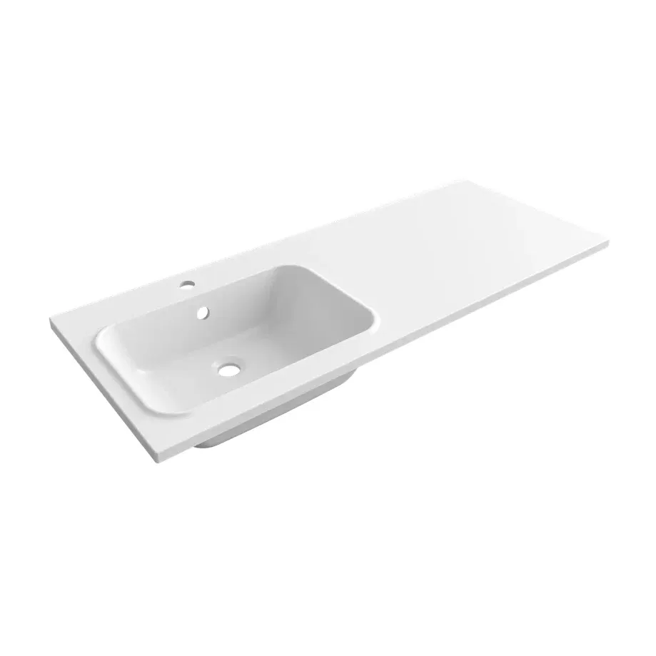 Раковина Paola Bella 1200 L, белый — фото 4, Раковины