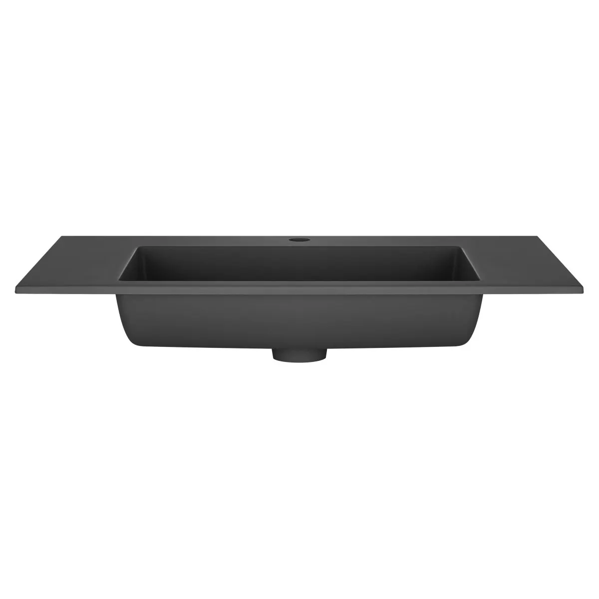 Раковина VCB-13800B из кварца, цвет черный — фото 1, Раковины