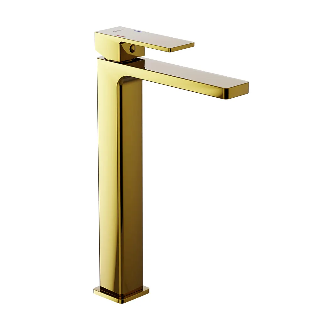 Товар: 530250600 Gala, смеситель для раковины высокий, золото - фото 2 530250600 Gala, смеситель для раковины высокий, золото — фото 2, Смесители для раковины