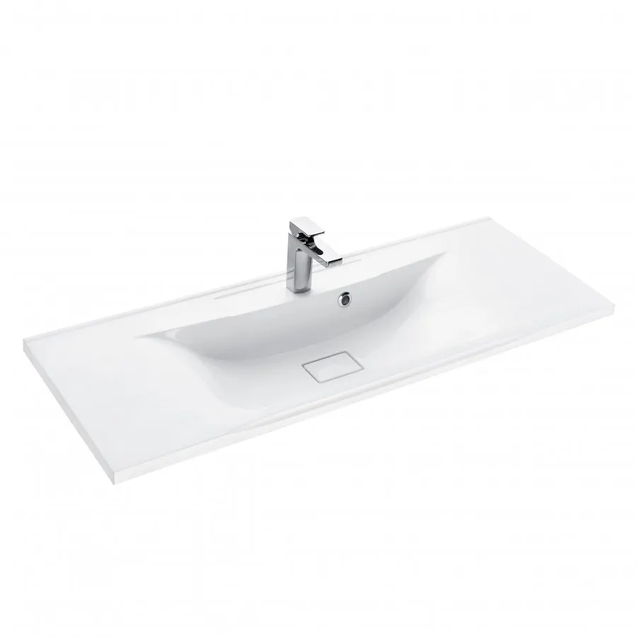 Товар: Раковина ПРЕМЬЕР М 120, белая 1A70483KPR010 - фото 1 Раковина ПРЕМЬЕР М 120, белая 1A70483KPR010 — фото 1, Раковины