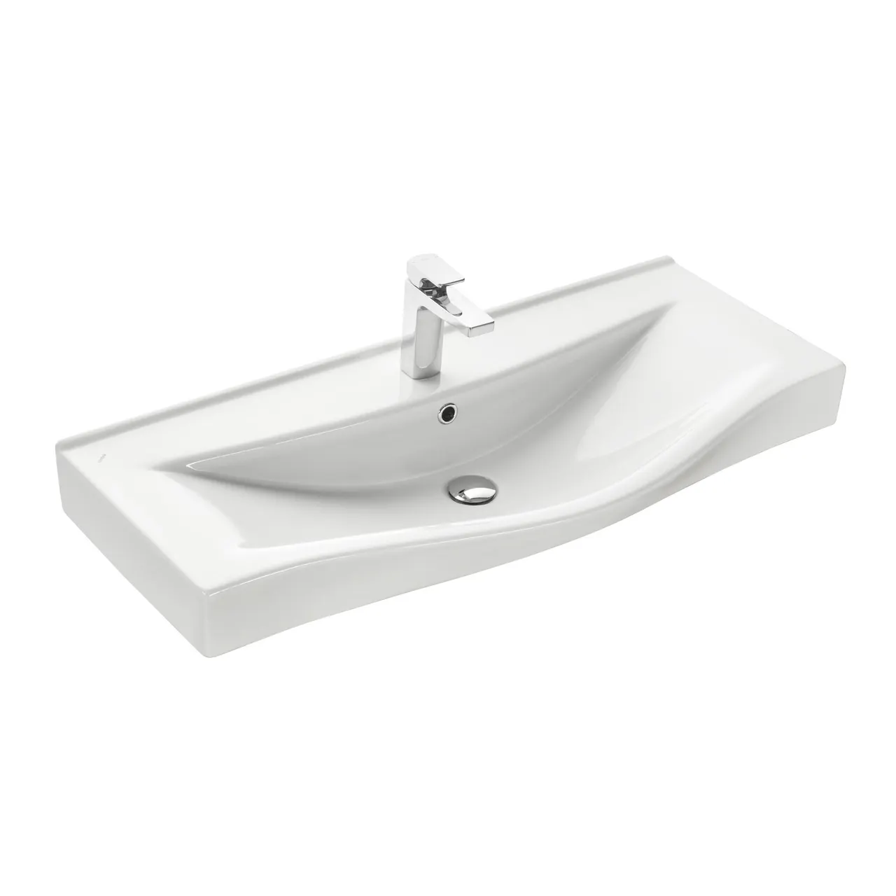 Товар: Раковина SANTEK Беверли 100 мебельная белый (WH302502) - фото 8 Раковина SANTEK Беверли 100 мебельная белый (WH302502) — фото 8, Раковины подвесные