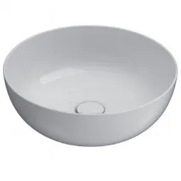 Товар: Раковина GLOBO T-EDGE на столешницу без отверстий цвет белый B6T45BI - фото 1 Раковина GLOBO T-EDGE на столешницу без отверстий цвет белый B6T45BI — фото 1, Раковины