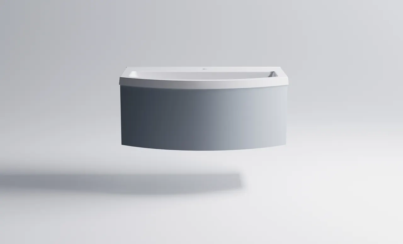 Товар: Нижний шкаф Венеция2.0 100 с 1 ящиком серо-голубой (NCS S 3005-R80B матовый) + Раковина "Венеция 100" 3100001ncss3005-r80b+04010019 - фото 2 Нижний шкаф Венеция2.0 100 с 1 ящиком серо-голубой (NCS S 3005-R80B матовый) + Раковина "Венеция 100" 3100001ncss3005-r80b+04010019 — фото 2, Тумбы с раковиной