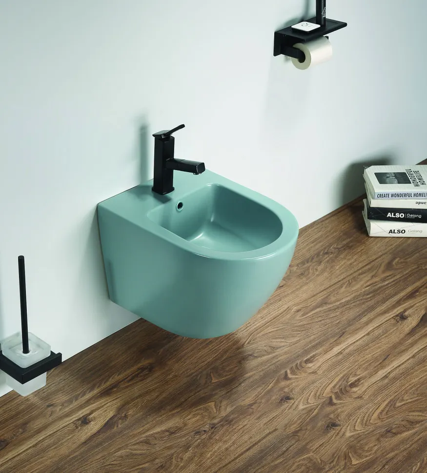 Биде подвесное Ceramalux B2342BDMLG — фото 1, Биде подвесные