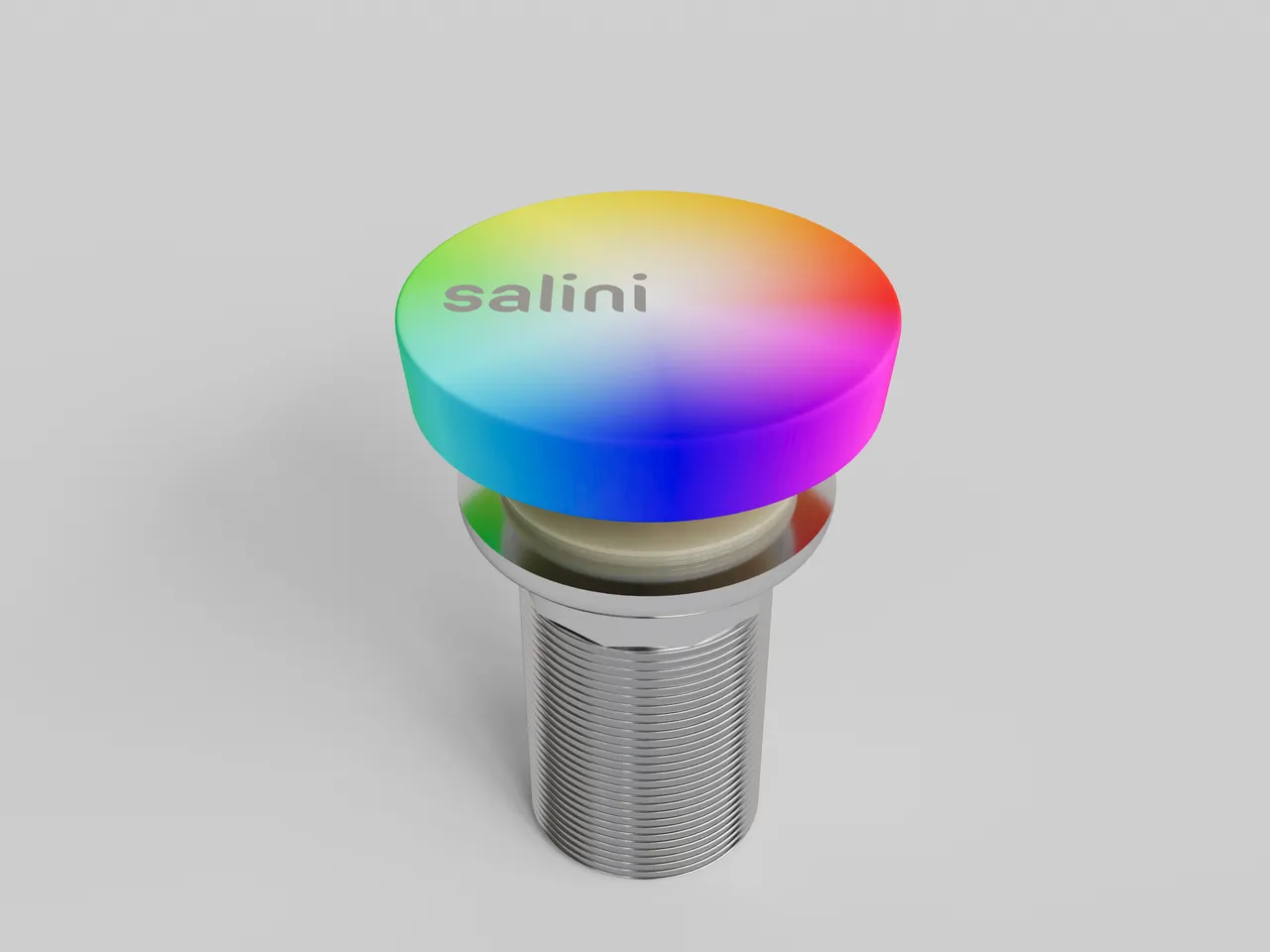 Донный клапан для раковины D 504 покраска по RAL 162302MF — фото 3, Донные клапаны