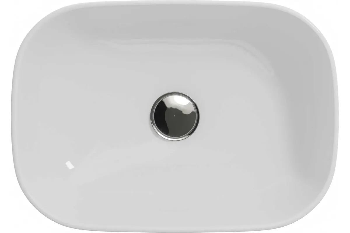 Раковина на столешницу MODUO 50 SQUARE, белый, VIANT A63570 VIANT — фото 2, Раковины встраиваемые сверху