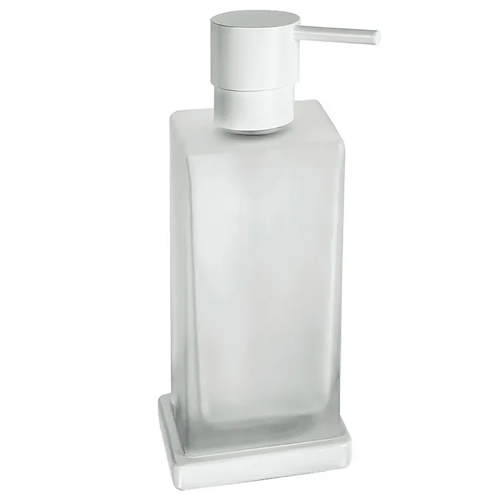 Дозатор COLOMBO DESIGN LOOK B9317.BM настольный цвет белый матовый — фото 1, Дозаторы