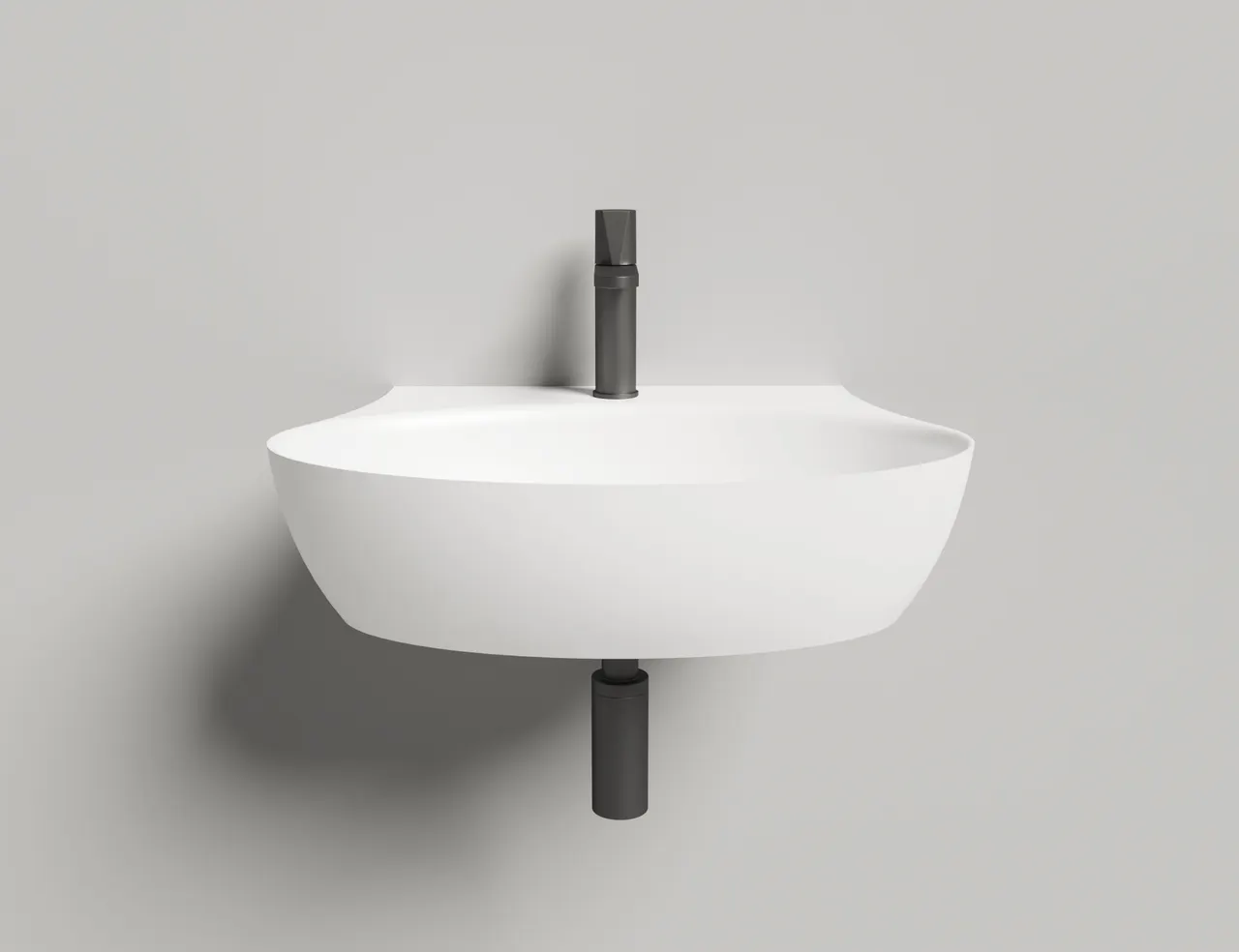 Раковина накладная ALDA WALL 01 140321M — фото 2, Раковины