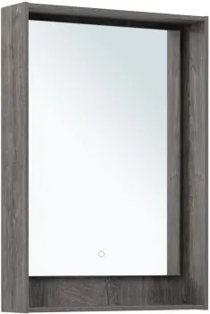 Зеркало Aquanet Милан 60 дуб рошелье 00336393 — фото 4, Зеркала в ванную комнату