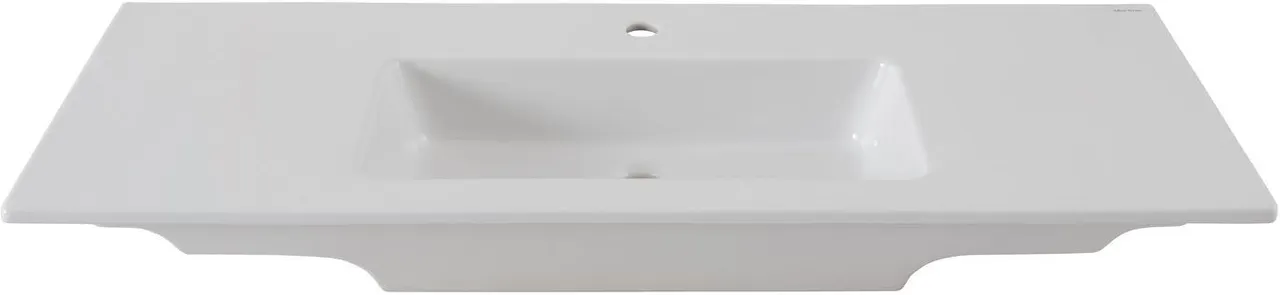 Раковина Allen Brau Fantasy 122 4.11028.20 белый глянец — фото 1, Раковины встраиваемые сверху