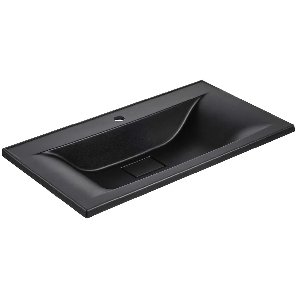 Раковина VCB-3M900B из кварцевого камня, цвет черный — фото 2, Раковины