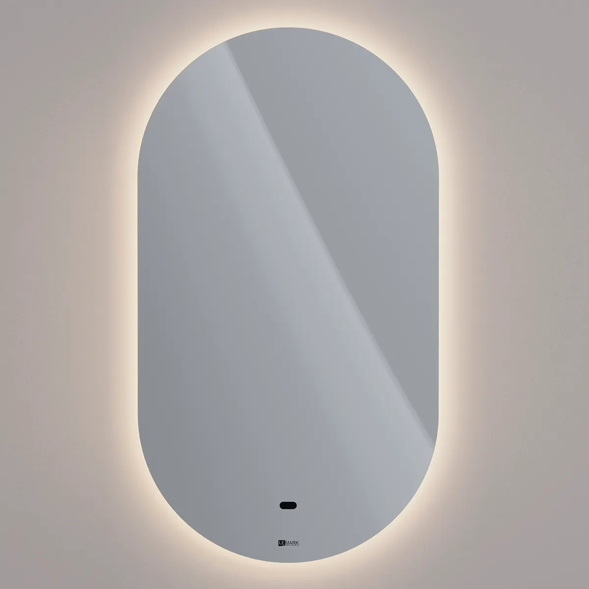 Товар: Зеркало Lemark OLSA 55х100 см овальное с интерьерной подсветкой, с подогревом LM55Z-O - фото 3 Зеркало Lemark OLSA 55х100 см овальное с интерьерной подсветкой, с подогревом LM55Z-O — фото 3, Зеркала в ванную комнату