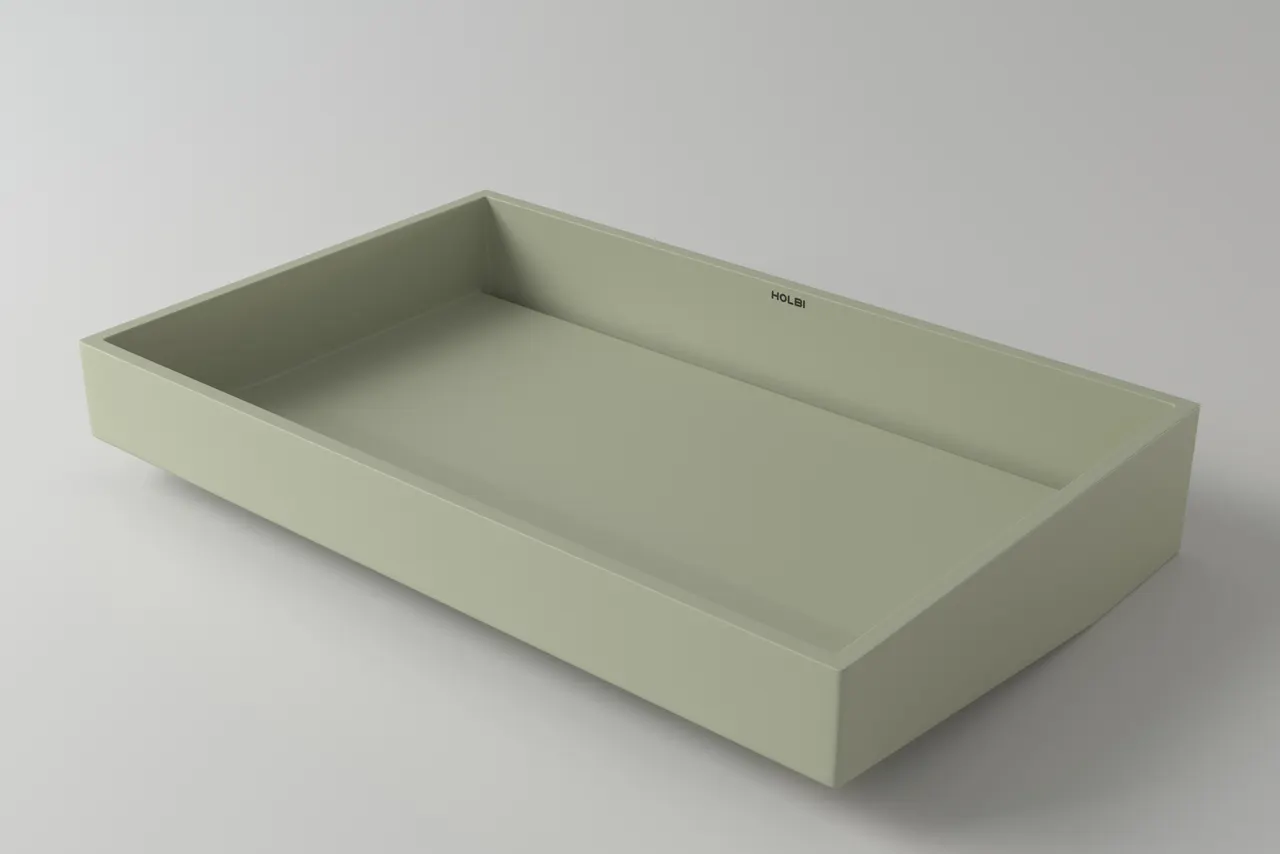 Раковина POLARIS Soft Rock Color 58,4 Х 37,3 RAL* 1.02.020.11.3 — фото 4, Раковины