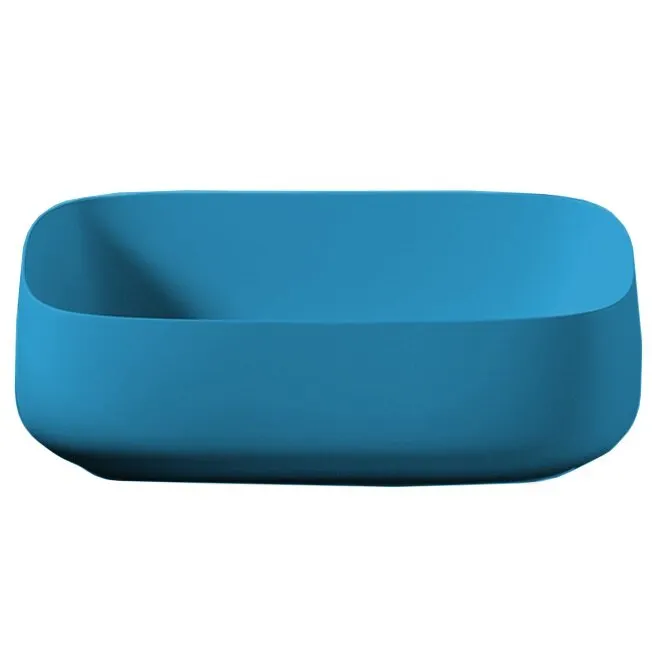 Товар: Раковина Artceram Cognac Quadro накладная без отверстий цвет Blue avio COL009 38 00 - фото 2 Раковина Artceram Cognac Quadro накладная без отверстий цвет Blue avio COL009 38 00 — фото 2, Раковины накладные