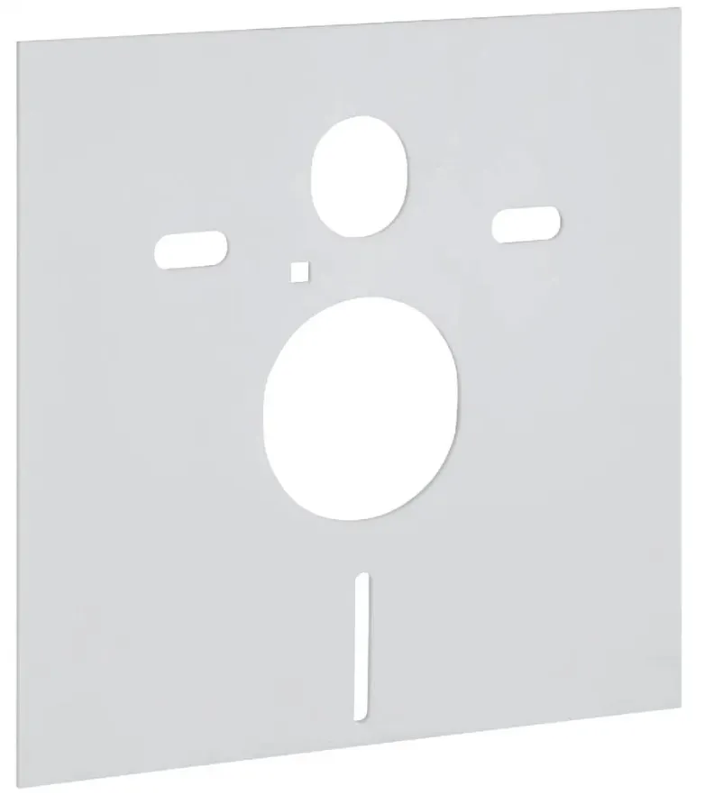 KK-POL 350/ZPW/425-101-S0 Standard Комплект для монтажа инсталляции, с клавишей M16, цвет белый глянцевый, с прокладкой звукоизолирующей — фото 5, Инсталляции